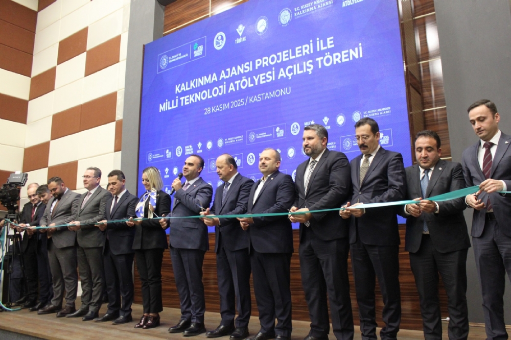 Bakan Kac�r, Kastamonu�da Ajans�m�z�n Destekledi�i Projelerin A��l���n� Yapt�