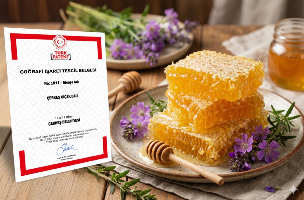 �erke� �i�ek Bal� Co�rafi ��aret Tescili Ald�