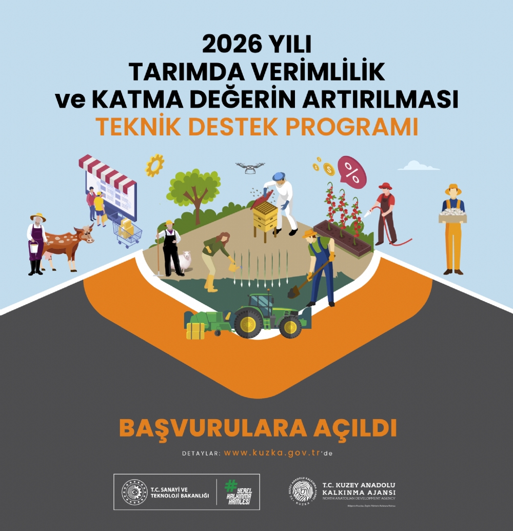 2026 Y�l� Tar�mda Verimlilik ve Katma De�erin Art�r�lmas� Teknik Destek Program� Ilan Edildi
