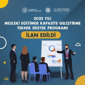 Mesleki Eitimde Kapasite Gelitirme Teknik Destek Program Proje Bavurularna Ald