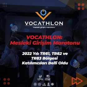 Vocathlon: Mesleki Giriim Maratonuna Katlacak Takmlar Belli Oldu