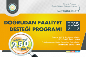 2015 Yl Dorudan Faaliyet Destei (DFD) Program 