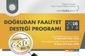 2016 Yl Dorudan Faliyet Destei (DFD) Program