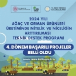 Aa Ve Orman rnleri Teknik Destek Program 4. Dnem Baarl Projeler Belli Oldu